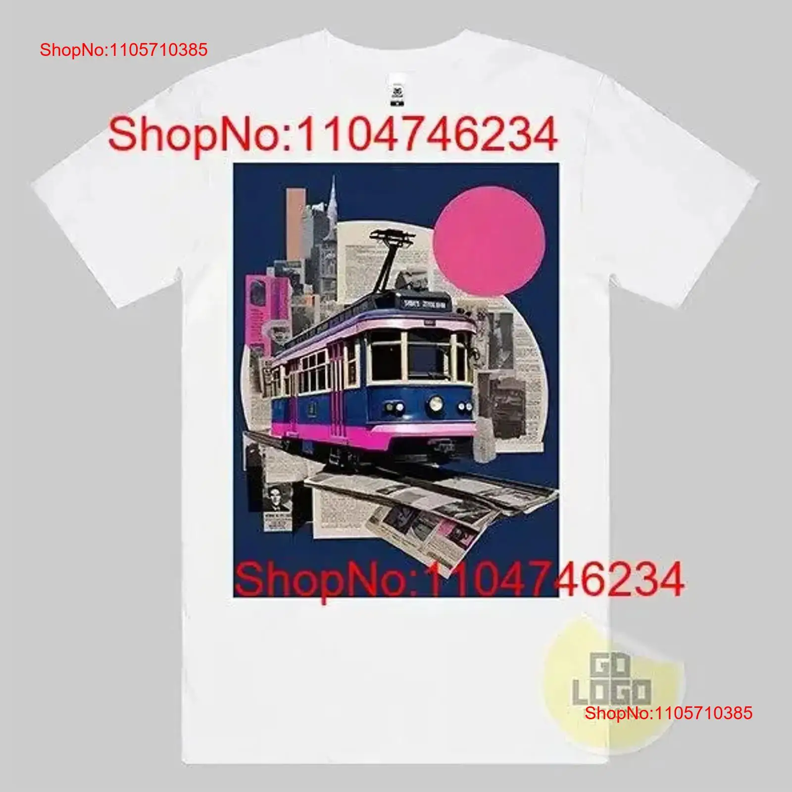 Mens Fashion Melbourne - Camiseta OLD MELBOURNE AUSTRALIA TRAM com