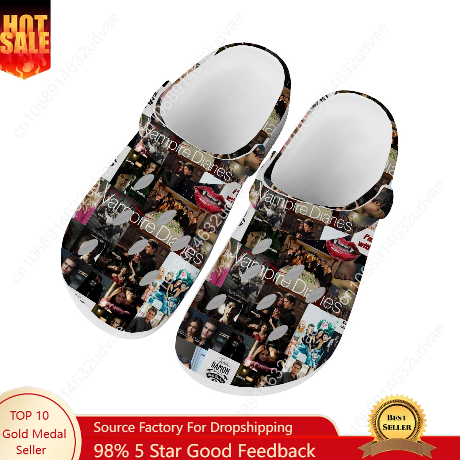 Mens Fashion Sandals - O vampiro sapatos de água das