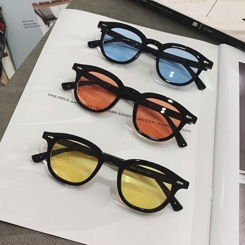 Men'S Fashion Round Glasses - Novos Óculos de Sol Redondos Pequenos