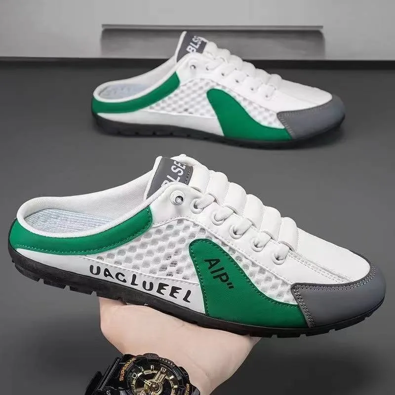 Mens Fashion Zapatos - Moda masculina de sola macia metade