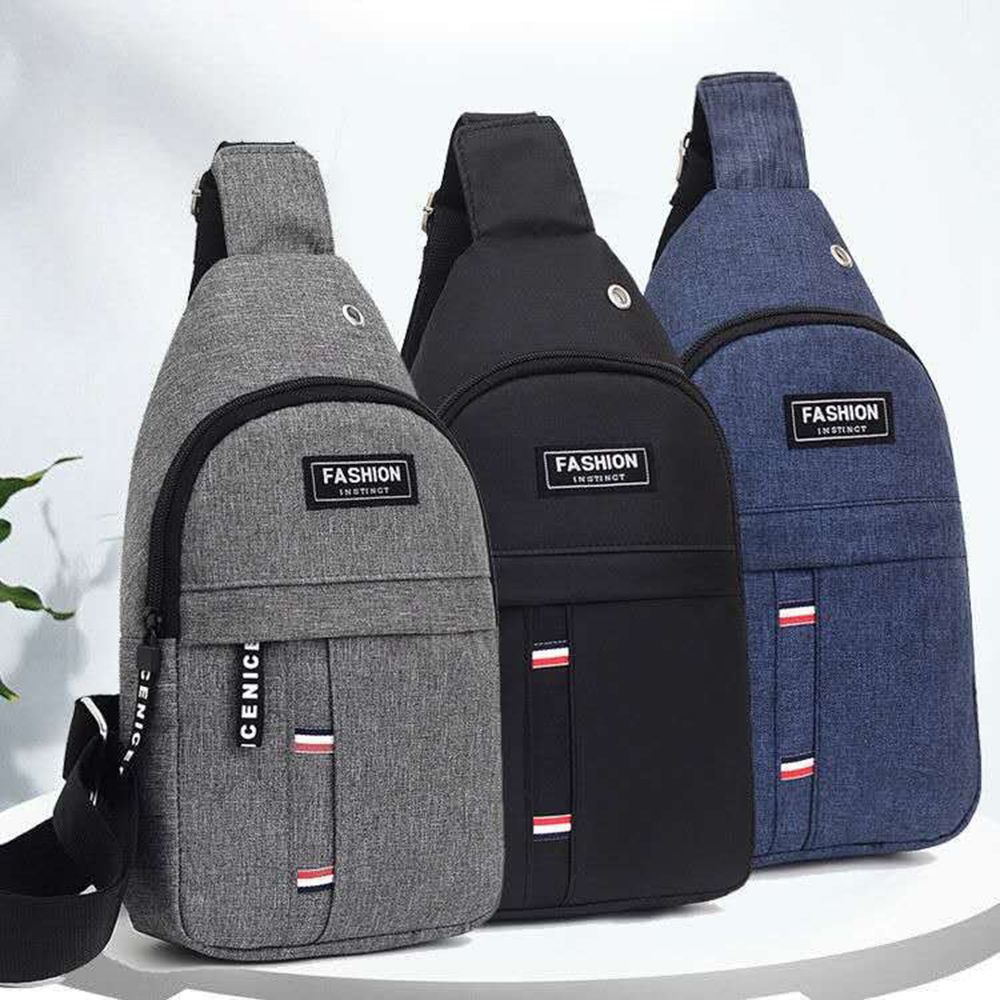 Men Fashion Korean Style - Bolsa de peito masculina nova moda