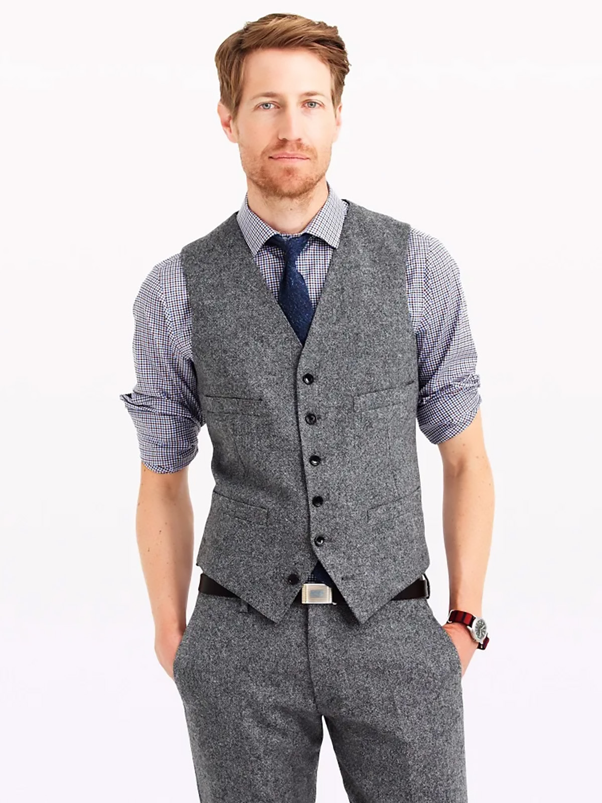 Mens Fashion Trajes - Anniebrittney ternos de tweed para homens