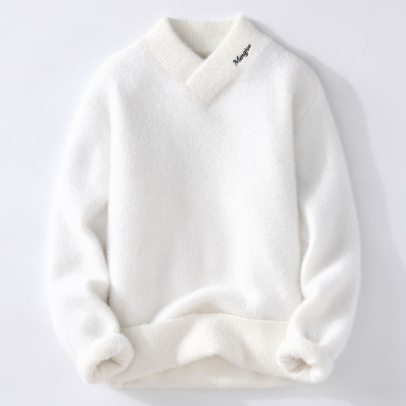 Men Fashion Korean Style - Suéteres masculinos de inverno, estilo coreano,