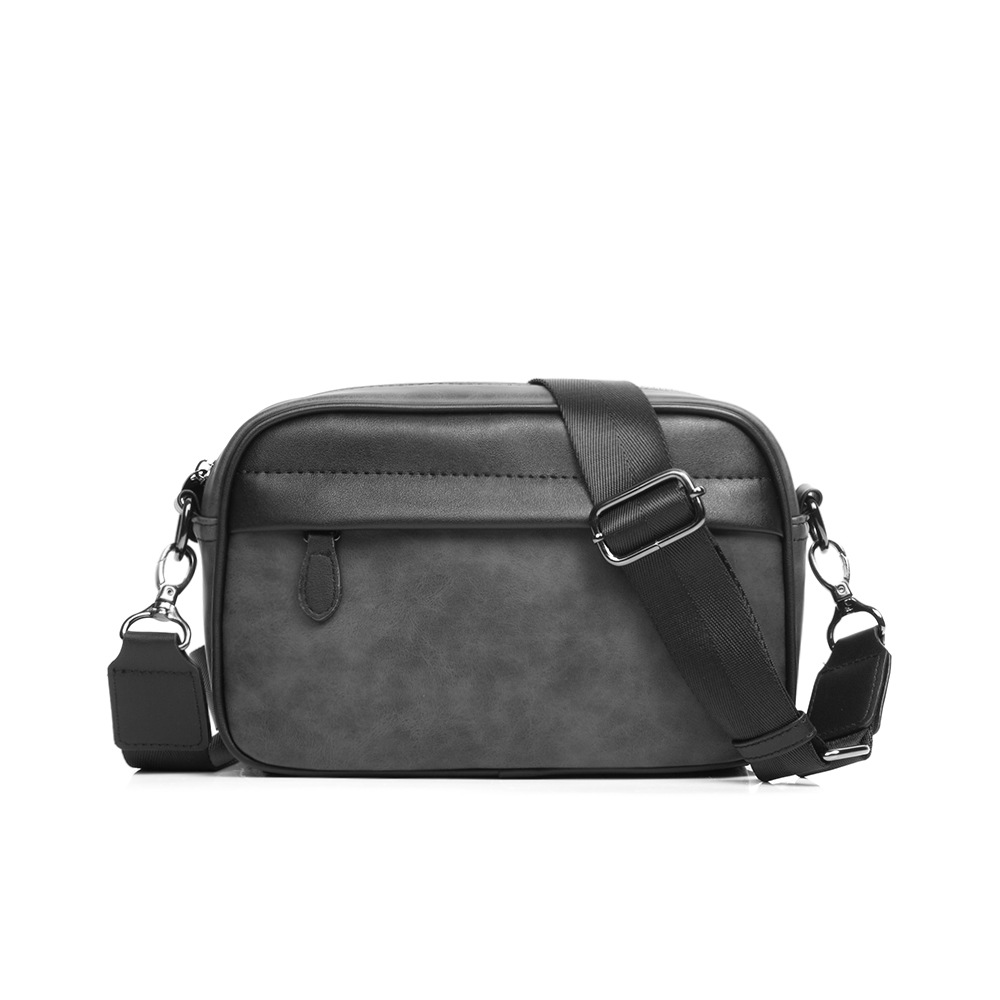 Fashion Harness Men - Bolsa de ombro de couro de