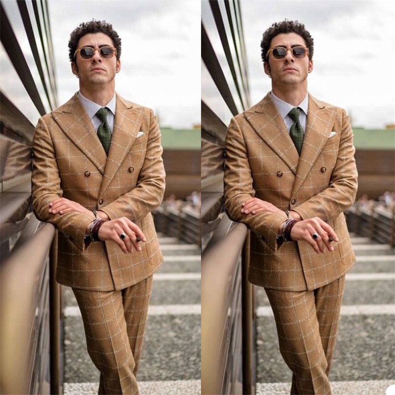 Mens Fashion Trajes - Moda 2 peças bonito ternos masculinos