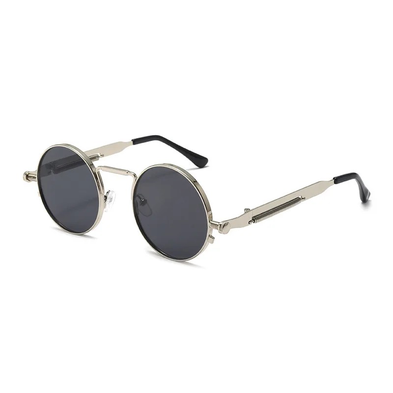 Óculos de Sol Redondos Vintage - Men'S Fashion Round Glasses avaliação e preço