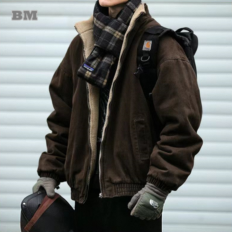 Japonês vintage jaqueta de lã  - Sherpa Jacket Fleece avaliação e preço