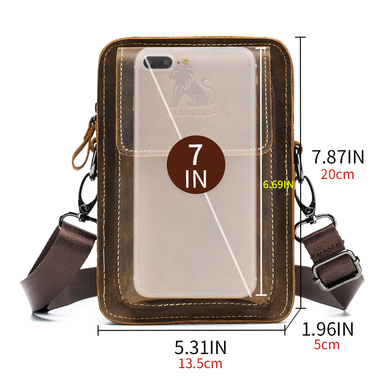 Bolsa de cintura masculina de  - Fashion Harness Men avaliação e preço