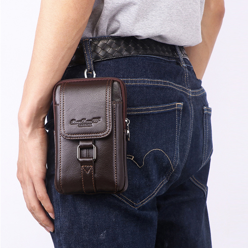 Homens celular/celular caso ci - Belt Mens Fashion avaliação e preço