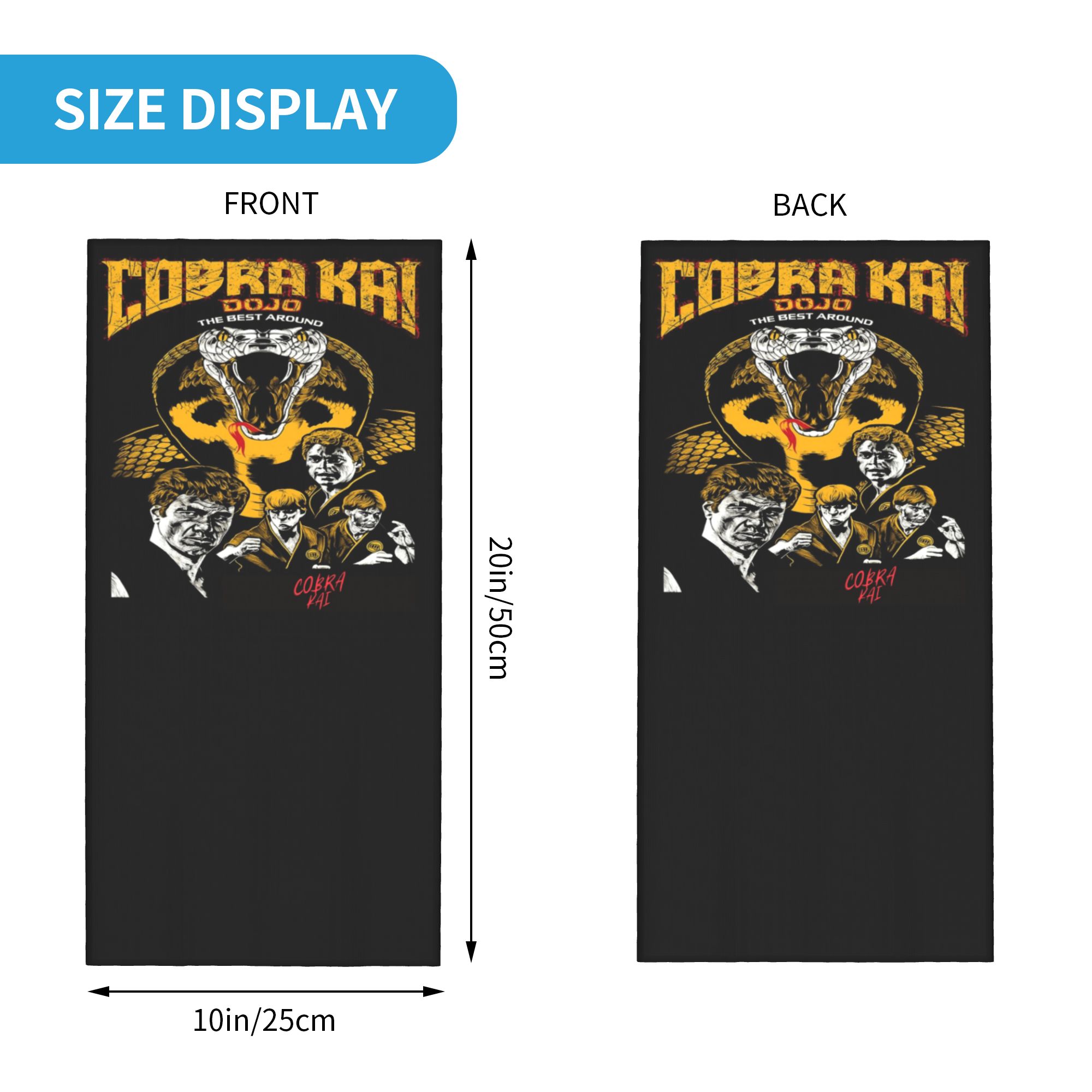 Bandana Personalizada Cobra Ka - Men Fashion Kids avaliação e preço