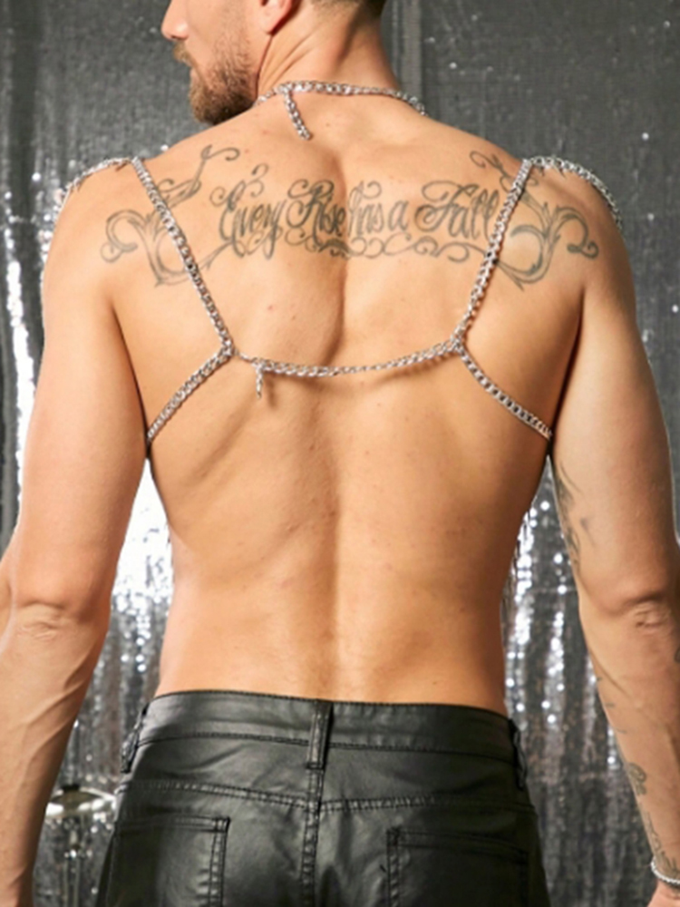 Borlas corrente corpo ombro se - Fashion Harness Men avaliação e preço
