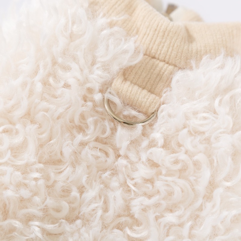 2025 inverno filhote de cachor - Sherpa Jacket Fleece avaliação e preço