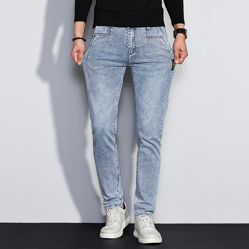 Novo jeans masculino fino ajus - Men'S Fashion Nova Jeans avaliação e preço