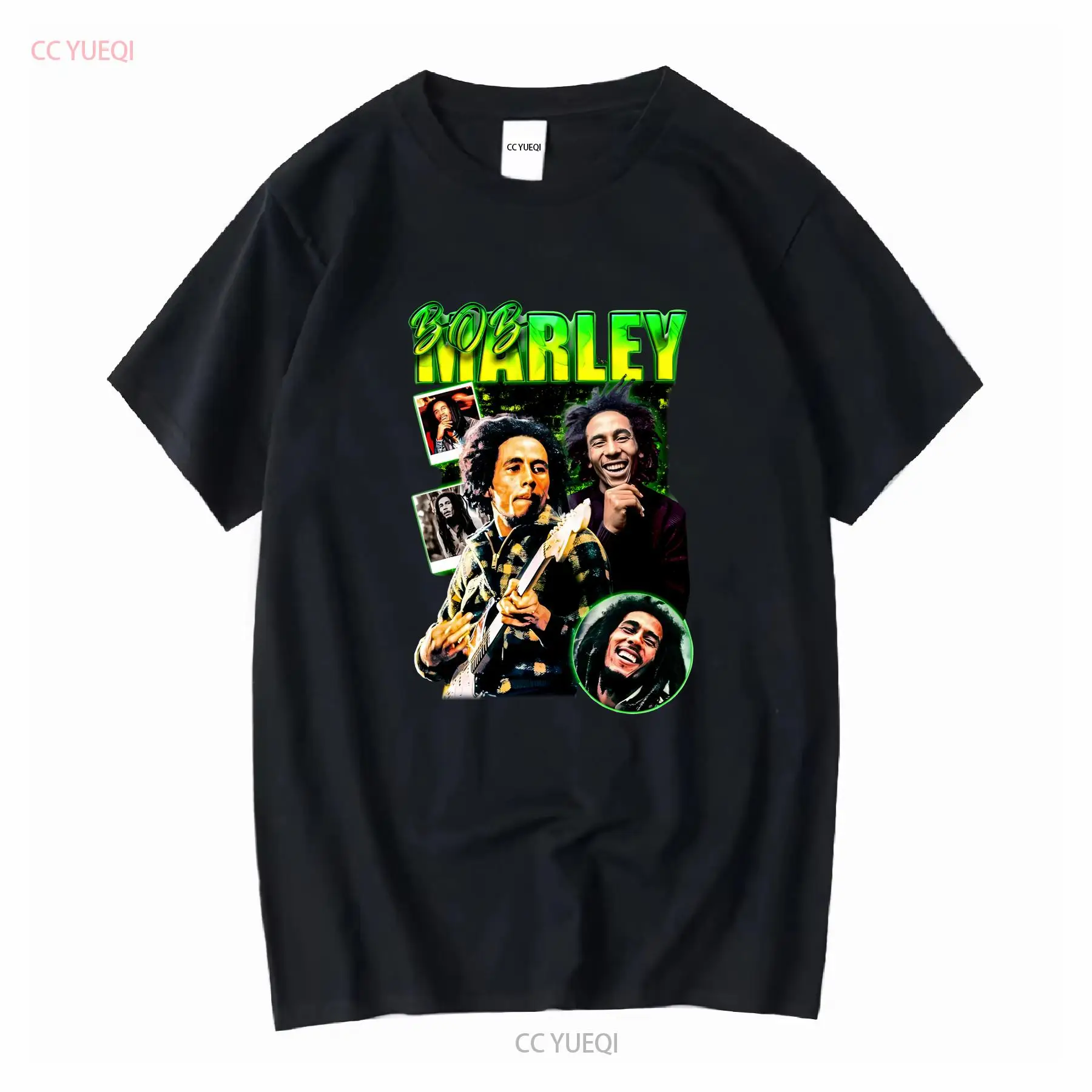 Bob marley t camisa um amor mú - Men Fashion Kids avaliação e preço