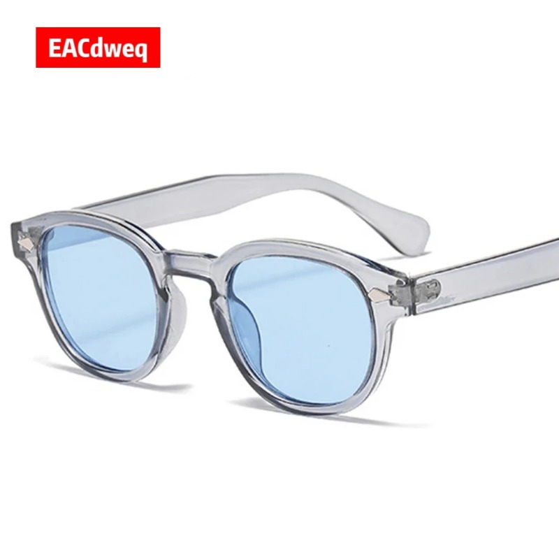 Óculos de Sol Vintage Redondos - Men'S Fashion Round Glasses avaliação e preço