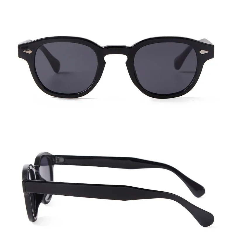Óculos de Sol Vintage Redondos - Men'S Fashion Round Glasses avaliação e preço