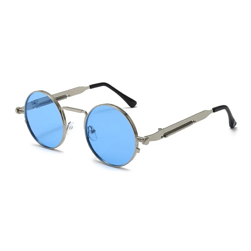 Óculos de Sol Redondos Vintage - Men'S Fashion Round Glasses avaliação e preço