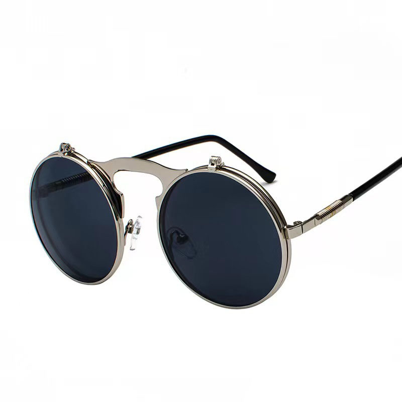 Óculos de Sol Redondos Retro S - Men'S Fashion Round Glasses avaliação e preço