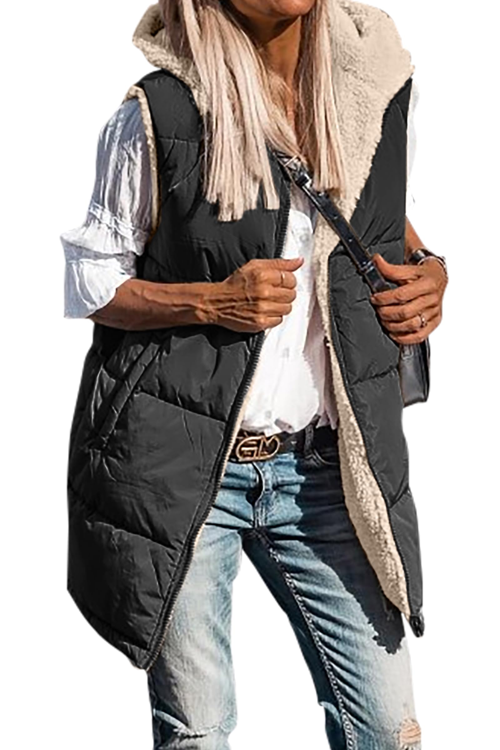 Casacos Femininos Reversíveis  - Sherpa Jacket Fleece avaliação e preço
