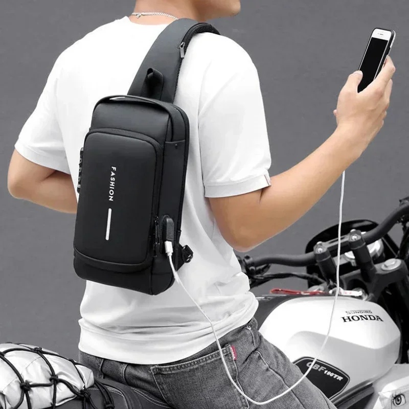 Bolsa de Peito Antifurto Mascu - Fashion Harness Men avaliação e preço