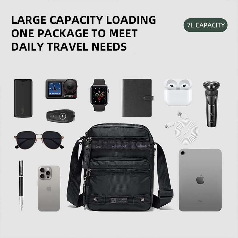 Voluntier 7l telefone crossbod - Fashion Harness Men avaliação e preço