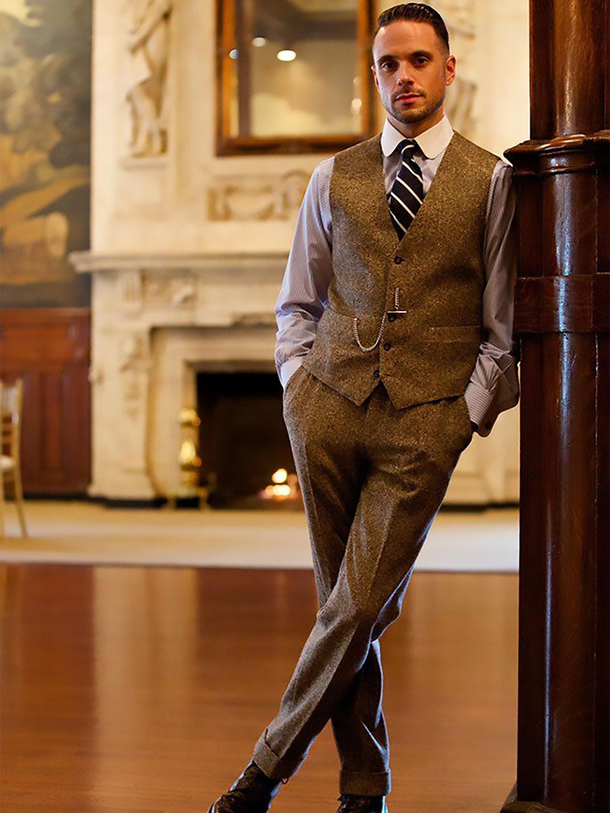 Anniebrittney ternos de tweed  - Mens Fashion Trajes avaliação e preço