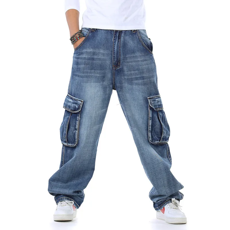 Calças de brim baggy dos homen - Men'S Fashion Nova Jeans avaliação e preço