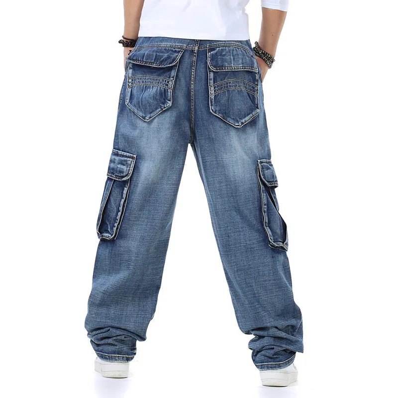 Calças de brim baggy dos homen - Men'S Fashion Nova Jeans avaliação e preço
