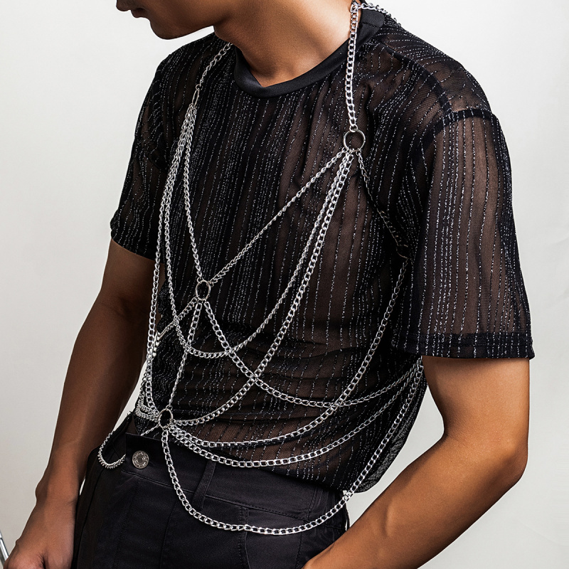 Coleira de Corpo Masculina Pra - Fashion Harness Men avaliação e preço