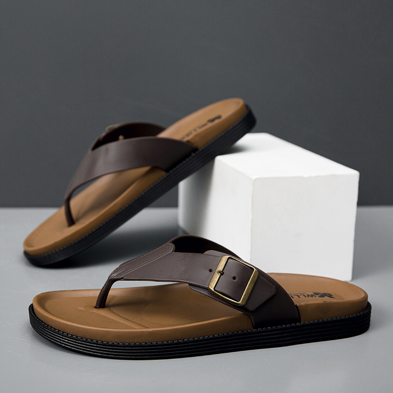 Novas Sandálias de Verão Estil - Men Fashion Korean Style avaliação e preço