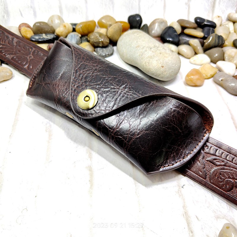 Blongk-estojo de couro genuíno - Belt Mens Fashion avaliação e preço