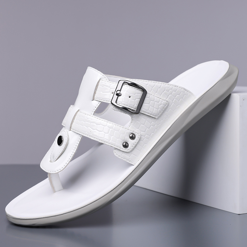 Chinelos masculinos de verão c - Belt Mens Fashion avaliação e preço