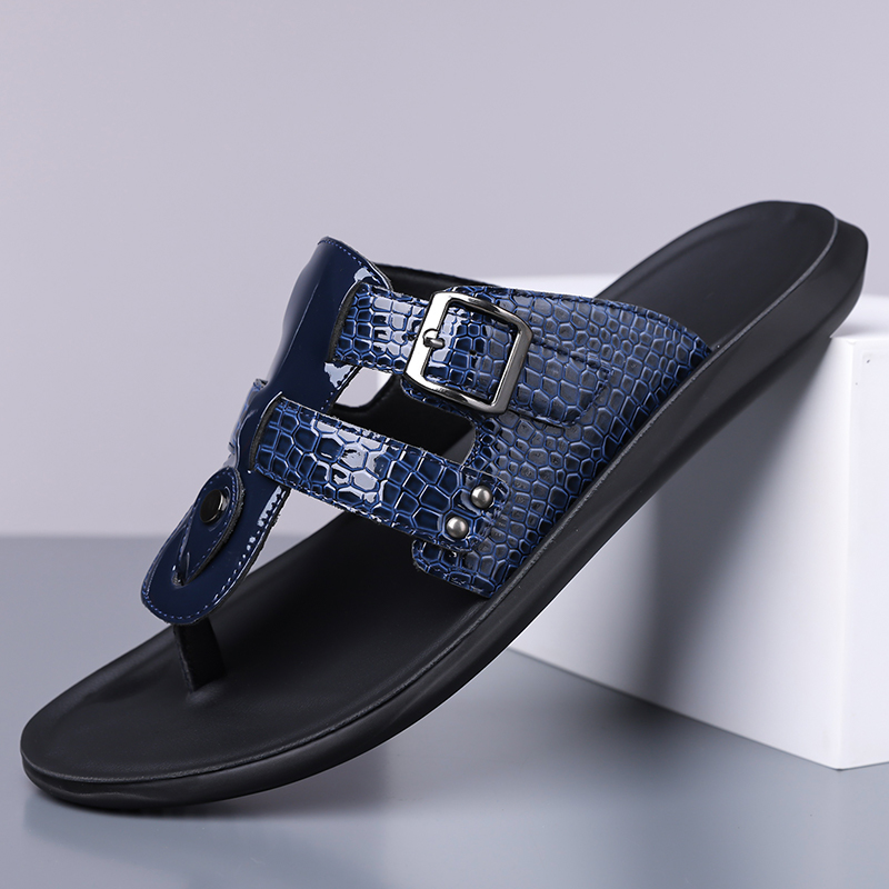 Chinelos masculinos de verão c - Belt Mens Fashion avaliação e preço