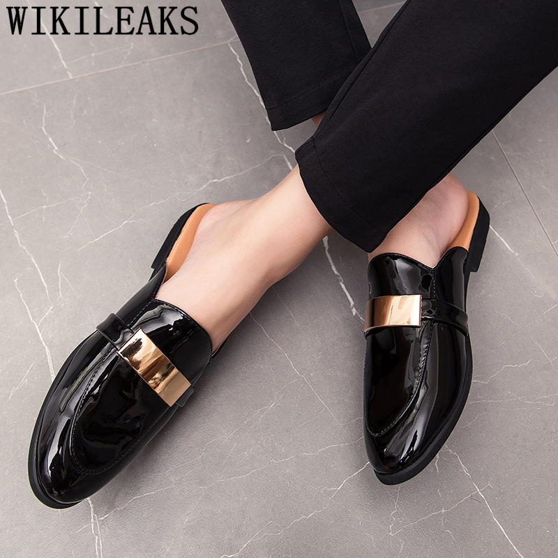 Preto meia sapatos para homens - Mens Fashion Zapatos avaliação e preço
