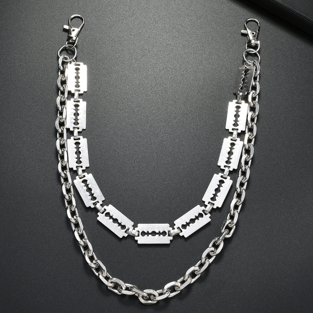 Chaveiros de corrente de metal - Belt Mens Fashion avaliação e preço