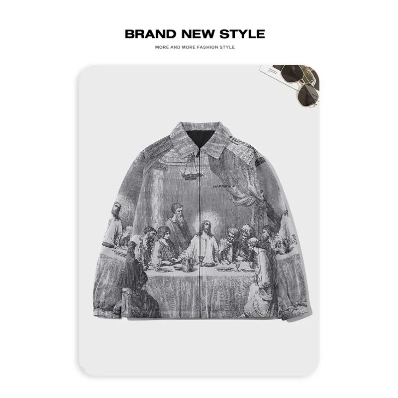 Outono jaqueta masculina de gr - Sherpa Jacket Fleece avaliação e preço