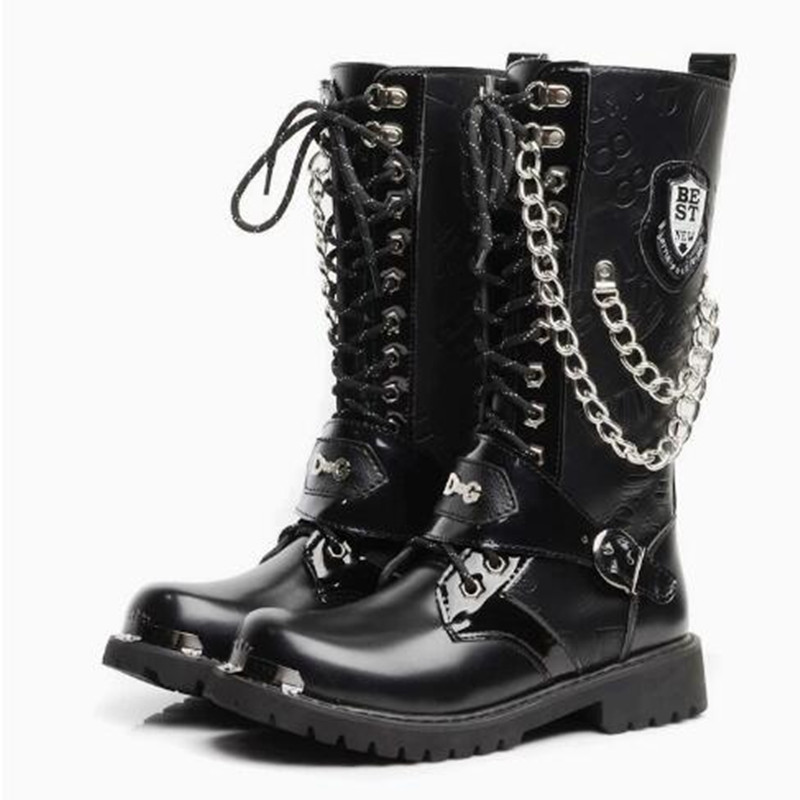Botas de Motocicleta Masculina - Belt Mens Fashion avaliação e preço