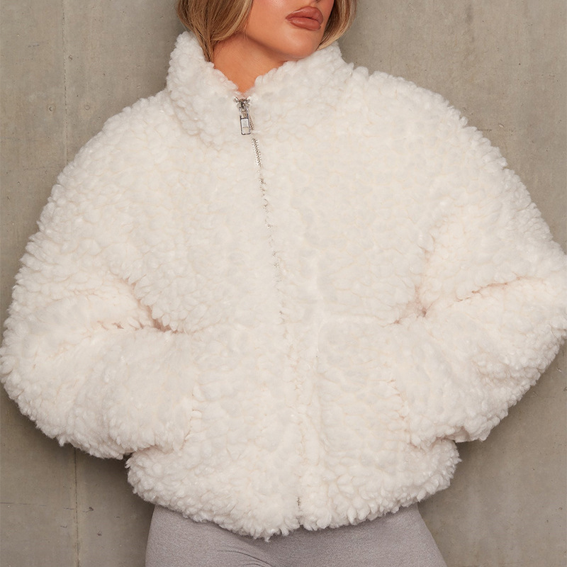 Inverno lã de cordeiro casaco  - Sherpa Jacket Fleece avaliação e preço