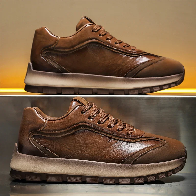 Tênis masculino de luxo todas  - Men Fashion Korean Style avaliação e preço