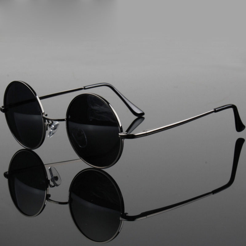 Óculos de Sol Redondos Retrô V - Men'S Fashion Round Glasses avaliação e preço