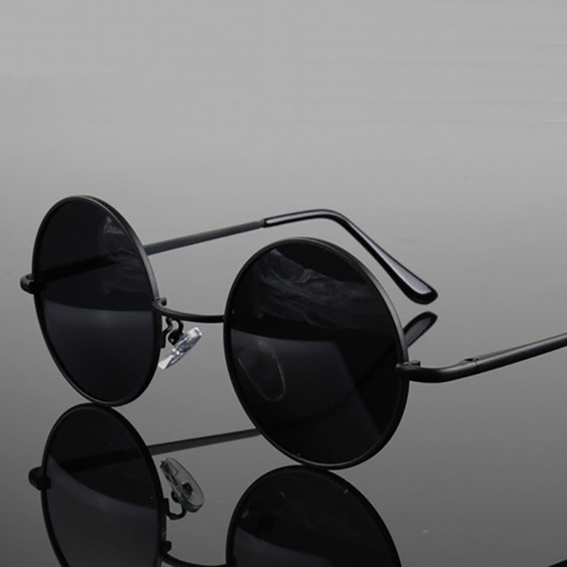 Óculos de Sol Redondos Retrô V - Men'S Fashion Round Glasses avaliação e preço
