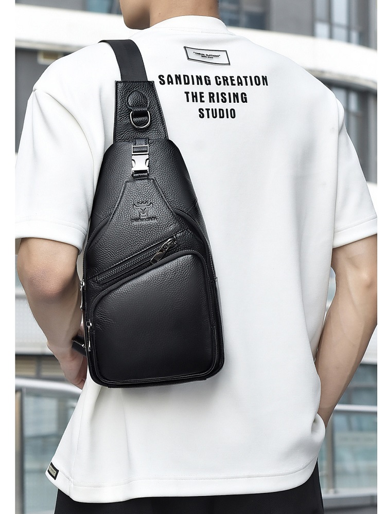 2026 Bolsa de peito masculina  - Men Fashion Korean Style avaliação e preço